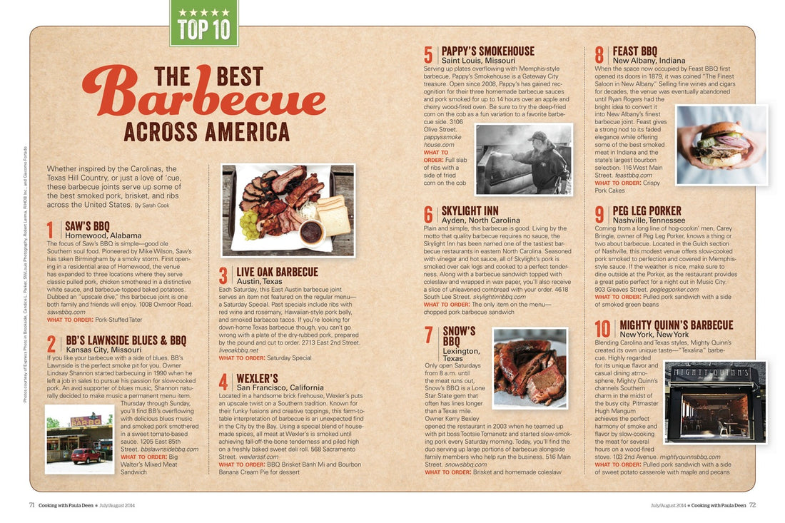 The Best Barbecue Across America