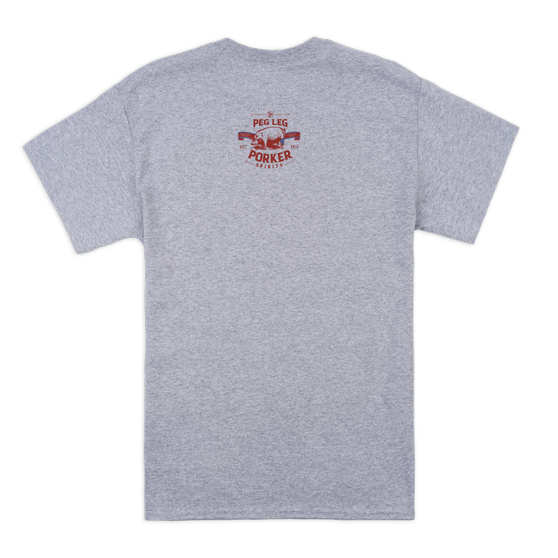 PLPS Whiskey & Bad Decisions Tee - Sport Grey