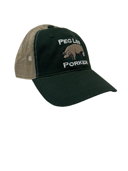 Peg Leg Porker Embroidered Trucker Hat