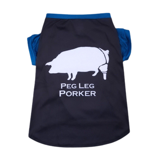 Peg Leg Porker Dog Shirt