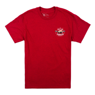 PLPS Pig with a Swig Tee - Antique Cherry Red