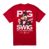 PLPS Pig with a Swig Tee - Antique Cherry Red