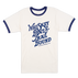 PLPS Whiskey Bent & Trail Bound Ringer Tee - Vintage White