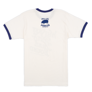 PLPS Whiskey Bent & Trail Bound Ringer Tee - Vintage White