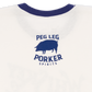 PLPS Whiskey Bent & Trail Bound Ringer Tee - Vintage White