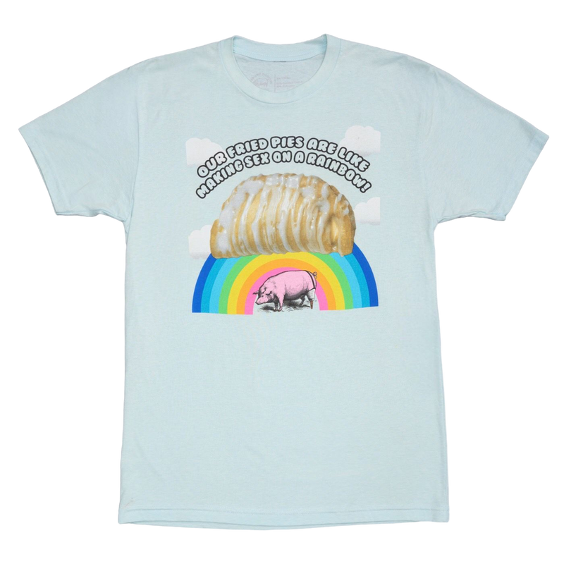Peg Leg Porker Sex On A Rainbow T Shirt