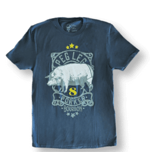 Spirits 8 Year Old Bourbon Whiskey Charcoal Tee