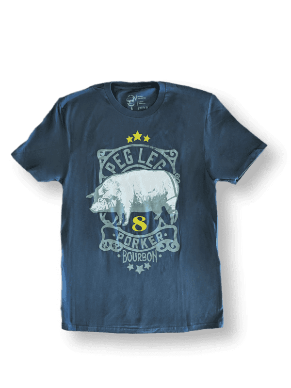 Spirits 8 Year Old Bourbon Whiskey Charcoal Tee
