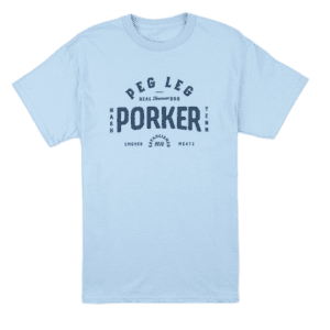 Smoked Meats Tee - Light Blue