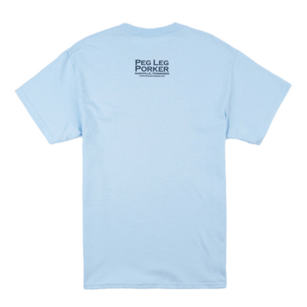 Smoked Meats Tee - Light Blue - Image 2