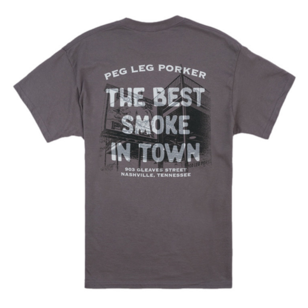 Best Smoke in Town Tee - Charcoal
