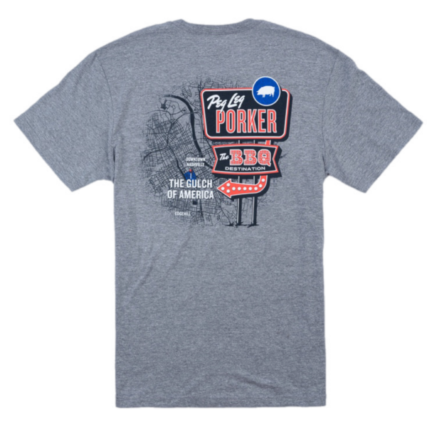 Gulch of America Tee - Graphite Heather