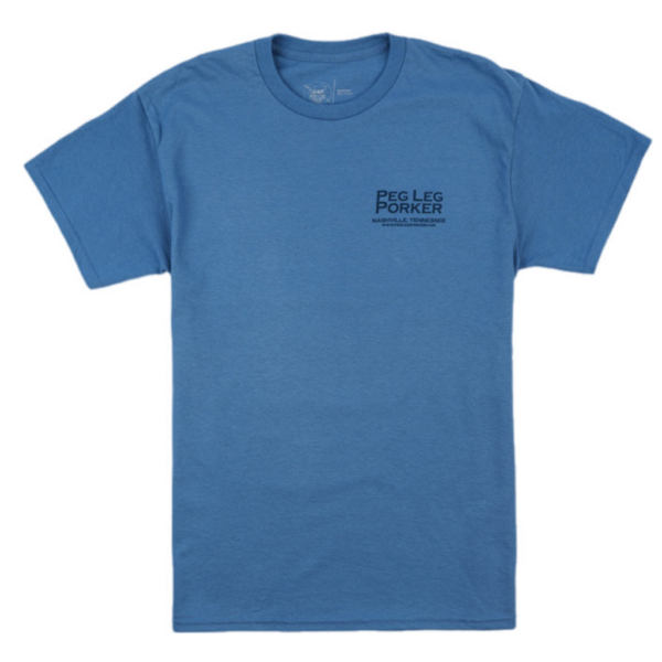 Real TN BBQ Tee - Indigo Blue - Image 2