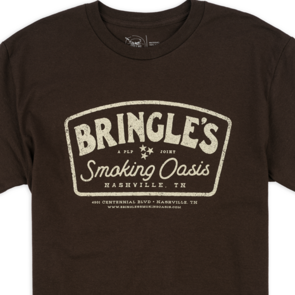 Bringles A PLP Joint Tee - Dark Chocolate - Image 3
