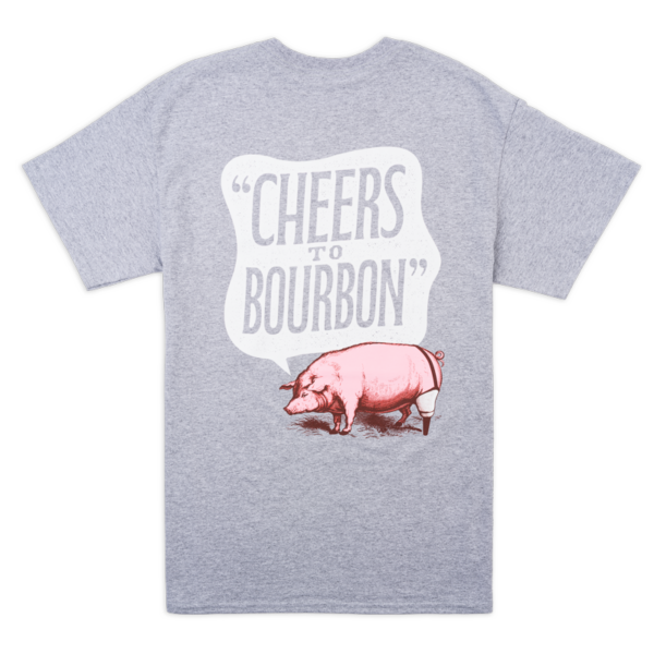 PLPS Cheers to Bourbon Tee - Sport Grey