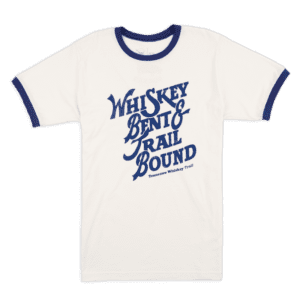 PLPS Whiskey Bent & Trail Bound Ringer Tee - Vintage White