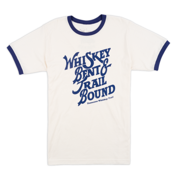 PLPS Whiskey Bent & Trail Bound Ringer Tee - Vintage White