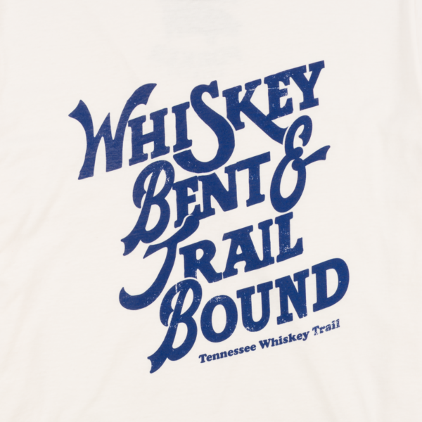 PLPS Whiskey Bent & Trail Bound Ringer Tee - Vintage White - Image 3