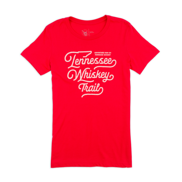 PLPS Women's Whiskey Trail Adventures Tee - Red
