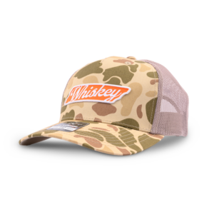 PLPS Whiskey Trail Camo Cap - Duck Camo / Light Tan