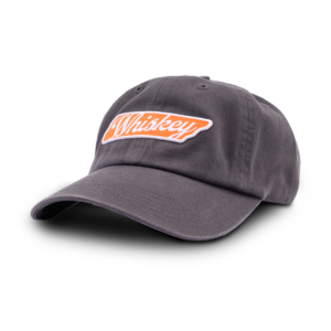 PLPS Whiskey Trail Washed Twill Cap - Charcoal