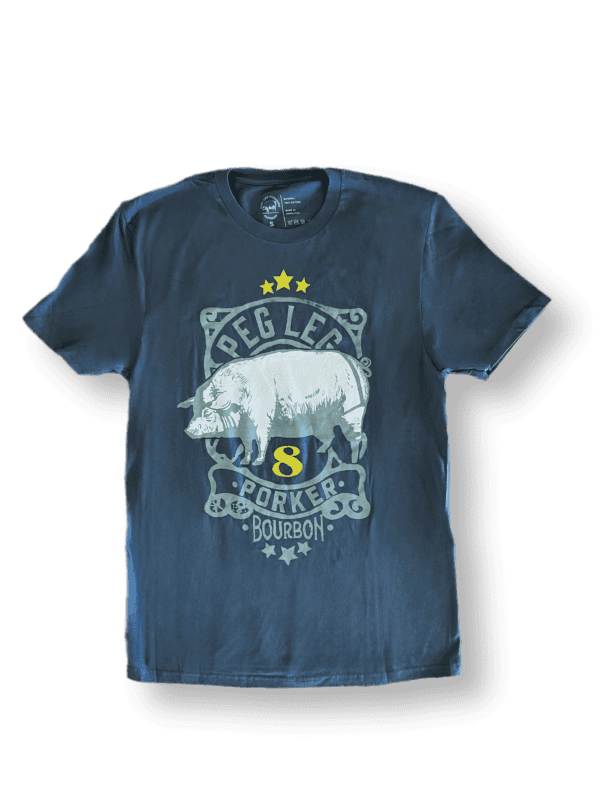 Spirits 8 Year Old Bourbon Whiskey Charcoal Tee