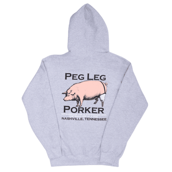 Peg Leg Porker Hooded Sweatshirt - Image 2