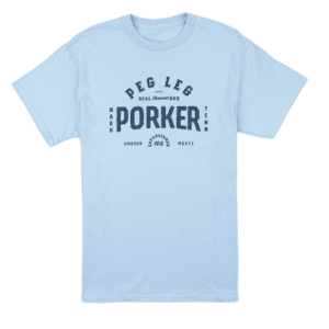 Smoked Meats Tee - Light Blue