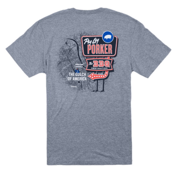 Gulch of America Tee - Graphite Heather