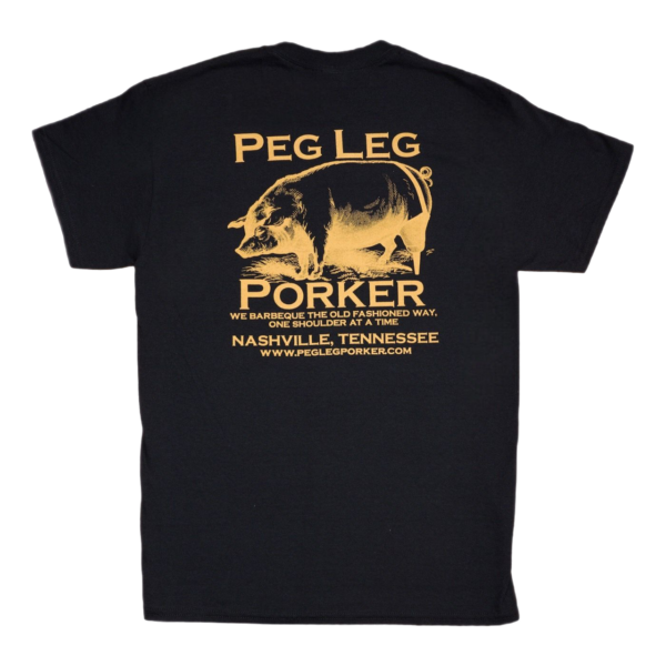 The Porker Tee - Black - Image 2