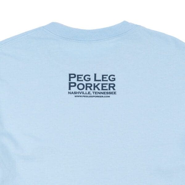 Smoked Meats Tee - Light Blue - Image 4