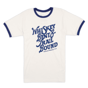 PLPS Whiskey Bent & Trail Bound Ringer Tee - Vintage White