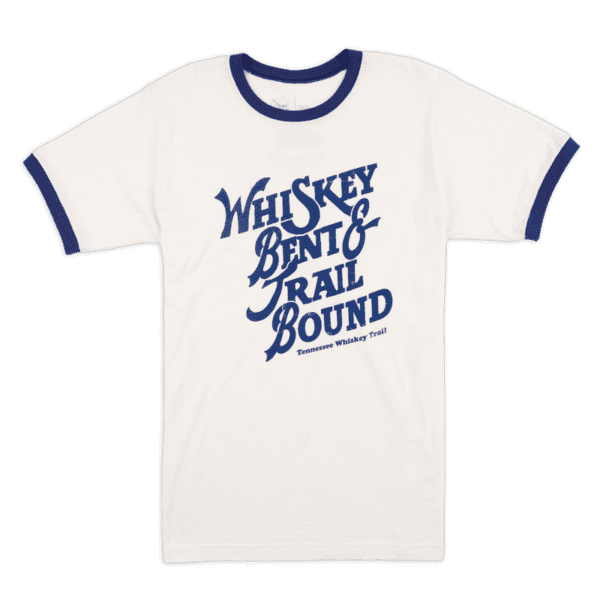 PLPS Whiskey Bent & Trail Bound Ringer Tee - Vintage White