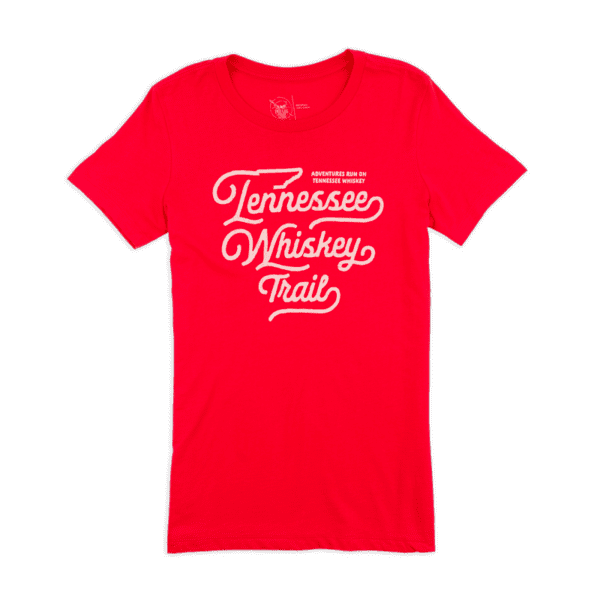 PLPS Women's Whiskey Trail Adventures Tee - Red