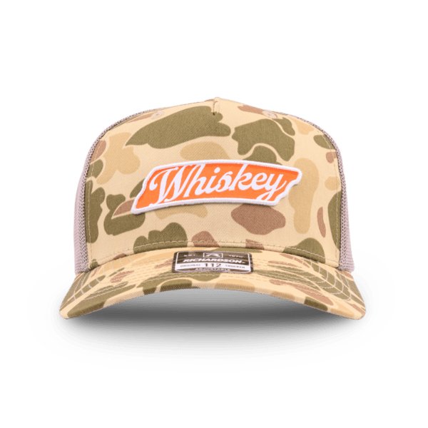 PLPS Whiskey Trail Camo Cap - Duck Camo / Light Tan - Image 4