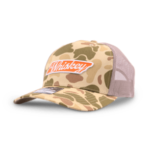 PLPS Whiskey Trail Camo Cap - Duck Camo / Light Tan