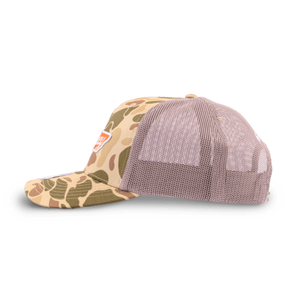 PLPS Whiskey Trail Camo Cap - Duck Camo / Light Tan - Image 2
