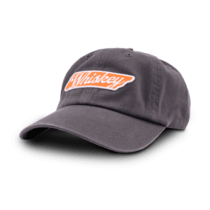 PLPS Whiskey Trail Washed Twill Cap - Charcoal