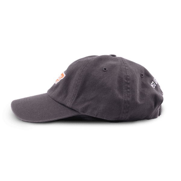 PLPS Whiskey Trail Washed Twill Cap - Charcoal - Image 3