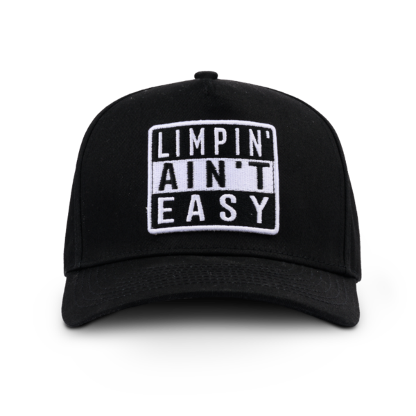 Limpin' Ain't Easy Cap - Black - Image 2
